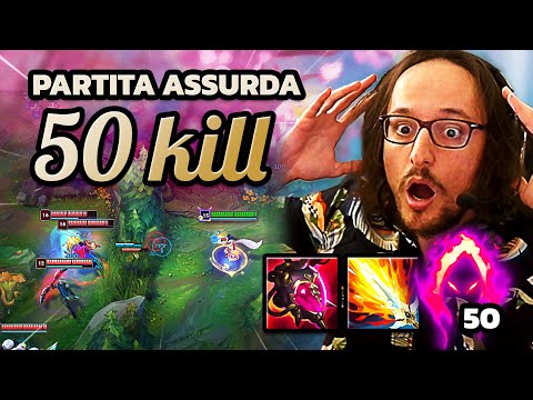 HO FATTO 50 KILL CON AHRI APC (Pick scelto dai donator) - League of Legends ITA