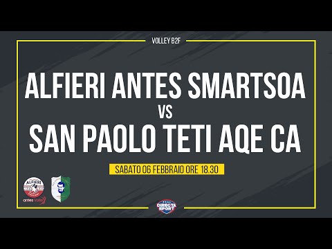 Volley B2F - Alfieri SmartSoa Cagliari-San Paolo Teti Aqe Cagliari (2-3)