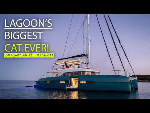 Lagoon 82 full tour: Wait till you see the master cabin (and space) on this!