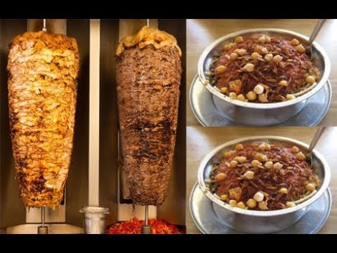 Egyptian kushari with shawarma recipe - Koshary - food - cooking recipes - Mai Ismael Channel