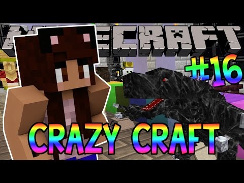 Minecraft: YouTuber Survival #16 - Mobzilla (Minecraft Crazy Craft 3.0 SMP)