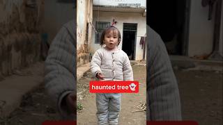 The Haunted Tree Mystery! 🌳👻 #shorts #granny