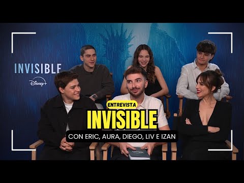 Invisible | Entrevista a Eric Seijo, Aura Garrido, Diego Montero, Liv Dobner e Izan Fernández