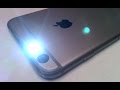 iPhone 6 / 6S Plus TIPS & TRICKS - Call / Text Indicator LED Flash Light Setup