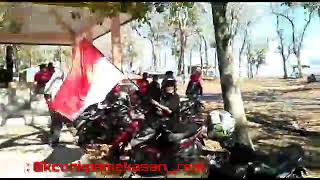 preview picture of video 'Pengibaran bendera merah putih di jumiang Pamekasan yang di lakukan oleh K-CONK mania'