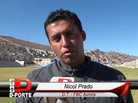 FBC Aurora entreno pensando en Juventus Melgar