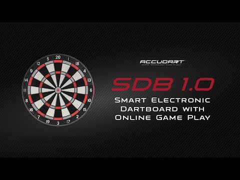 Accudart SDB 1.0 Electronic Dartboard with Online Gameplay