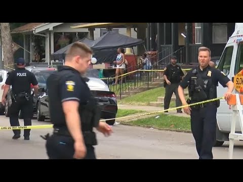 Chaos after mass shooting at Ohio festival: 