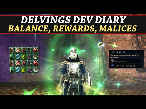 LOTRO: Delvings Developer Diary - Balance, Malices, Gems, Rewards & More