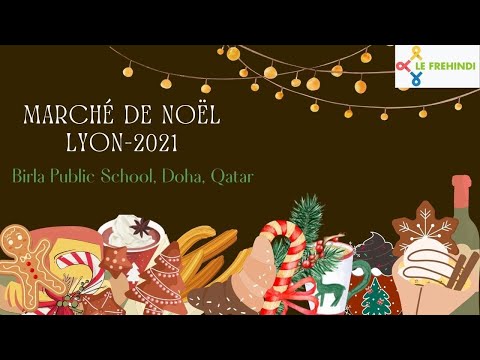 Birla Public School, Doha, goes on Live Virtual Tour of Marchés de Noël