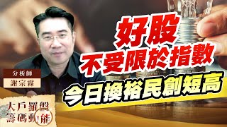 好股不受限於指數 今日換裕民創短高 (圖)