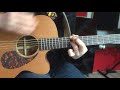Guitare - Man like you - Tom Misch - arpège