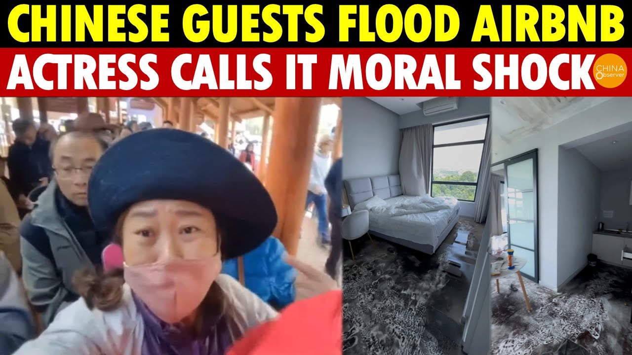 Chinese Tenants Flood Malaysian Airbnb, Flee Overnight; Actress Calls China Travel a Moral Shock