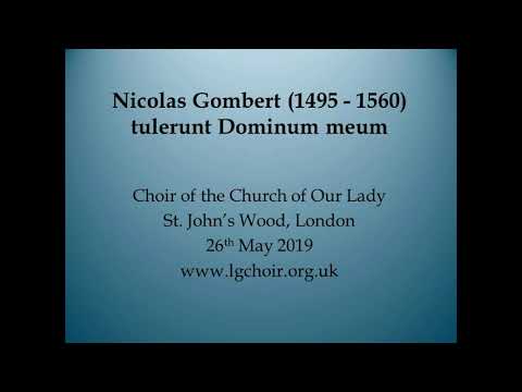Gombert   'tulerunt Dominum meum'