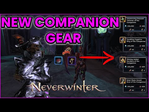 Neverwinter Mod 24 - HOW To Get BEST Companion Gear FAST (Dual Stats) / Mini Bosses MAP