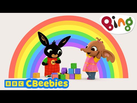 ビングと友達と「雨の虹の歌」🌦️🎶 | Bingの子供向け音楽 (The Rainybow Song with Bing and Friends CBeebies 🌦️🎶 | Bing Music for Kids)