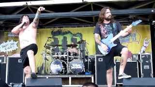 The Black Dahlia Murder - Into the Everblack - Live 8-3-13 Vans Warped Tour