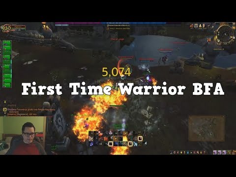 WoW BFA - First time arms warrior pvp 11-0 Patch 8.1