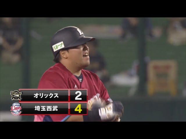 【4回裏】栗山が激走!! ライオンズ・山川の勝ち越し2点タイムリー!! 2017/7/26 L-Bs