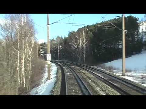 Semmering Bahnfahrt Febr 2005