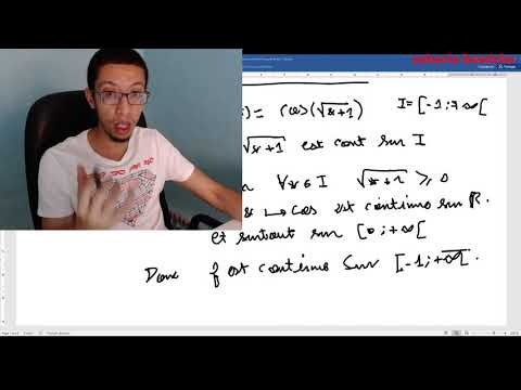 la continuité sciences maths النهايات والاتصال  | la continuité de la composée de deux fonctions