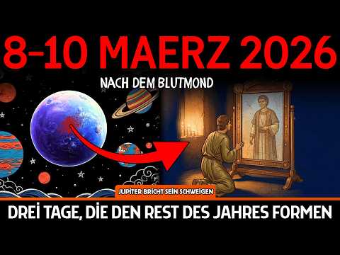NACH dem Blutmond: Jupiter ERWACHT nach 4 Monaten Stillstand – Das Warten ist VORBEI! 8-10. März