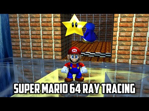 ⭐ Super Mario 64 PC Port - Ray Tracing 120 Stars TAS with Render96