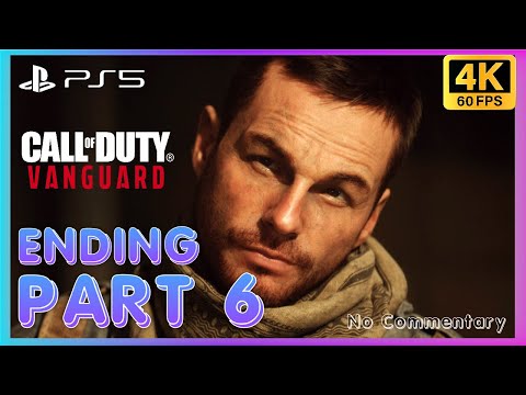 CALL OF DUTY VANGUARD PS5 Gameplay Walkthrough PART 6 ENDING [4K 60FPS HDR] - No Commentary
