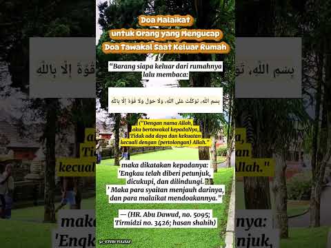 Motivasi50: Ternyata Inilah Fadilah Doa Keluar Rumah #doa #fadilah #motivasi #quotes #shorts #fyp