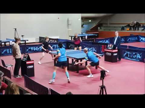 DONNER M/PETTERSSON J vs RÄSÄNEN A/GIRLEA M|Mixed doubles final|Finnish championships 25-26.3.2023