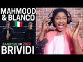 ITALY EUROVISION 2022 - SINGER REACTING TO 'BRIVIDI' BY MAHMOOD & BLANCO  | FIRST TIME REACTION!!!😱