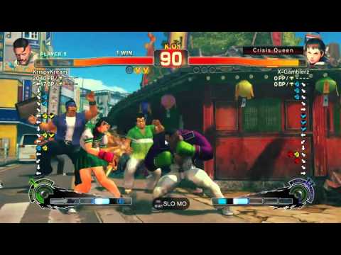 SSF4 AE: KrispyKream (Dudley) vs X-Gamblerz (Sakura) - Match 5