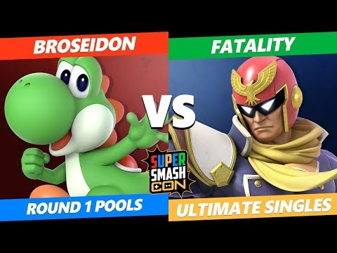 SSC 2019 SSBU -  Broseidon (Yoshi) VS RCS Fatality (Captain Falcon) Smash Ultimate Round 1 Pools