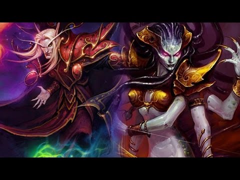 Frases de Kael'thas y Lady Vashj en TBC - Castellano