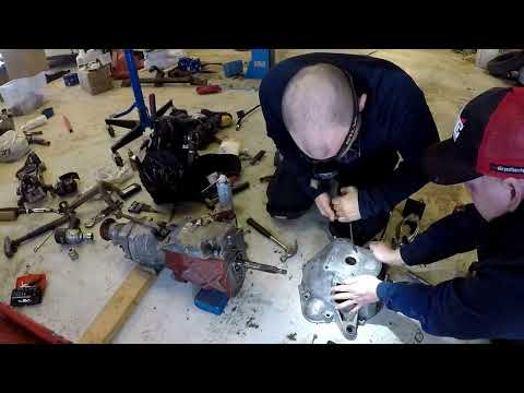 Byter M46 Overdrive lådan på en Volvo 240 DEL2