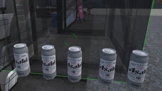 コンビニで無銭飲食をする従業員のいるガソリンスタンド【Pumping Simulator】part2