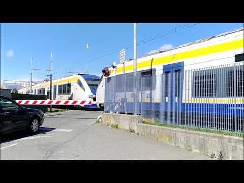 Passaggio a livello a Ciriè. parte 3. Railway crossing in Ciriè, part 3