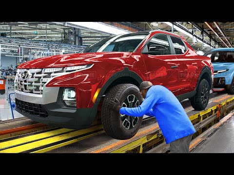 , title : 'How They Build US Hyundai Pick-Up From Scratch - Inside Production Line Factory'