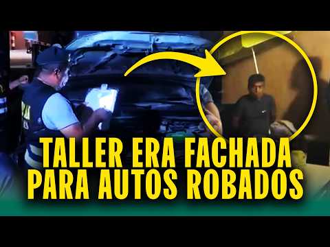 Autos robados en Lima terminaron en taller de Piura: Negocio era una fachada