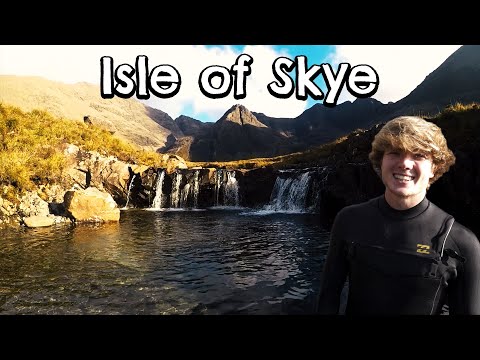 Isle of Skye Fairy Pools Wild Swimming and Waterfall Hike | Isle of Skye, Scotland Adventure Vlog 3