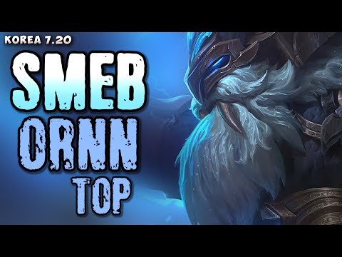KT Smeb (654 LP) plays Ornn top v Maokai matchup - Korean SoloQ P 7.20