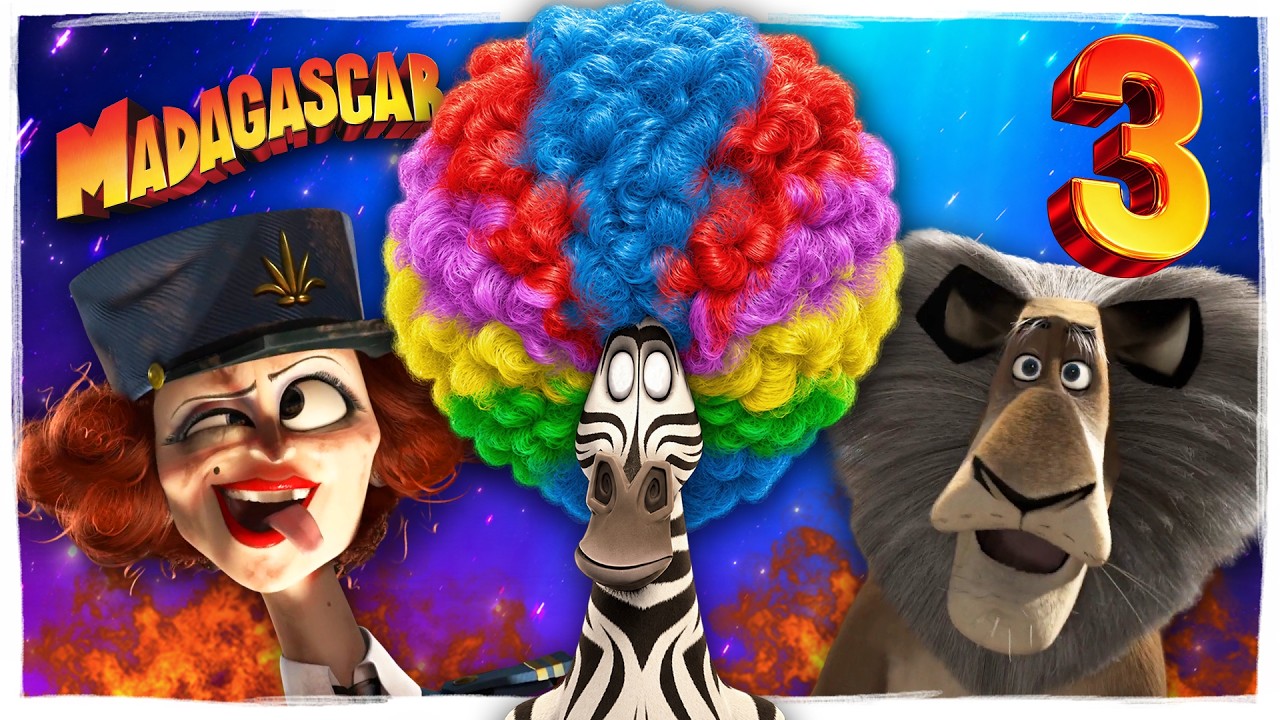 Madagascar 3: El Afro Circo es un Viaje a la Locura