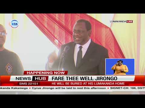 Former MP Cyrus Jirongo laid to rest in Lumakanda, Kakamega