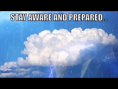 Extreme Weather Ontario / Tornado Warnings Twin Cities Minnesota / July 19 2019