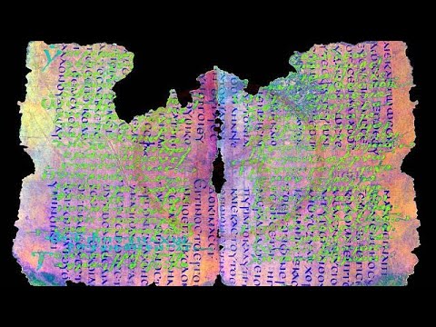 Palimpsest - uralte Blaupausen lesen