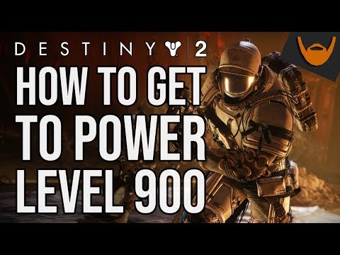 Destiny 2 How to Level Up Fast / Get to 900 Power Soft Cap Video