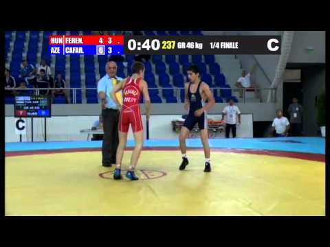 WWCC2013 / Kanan Cafarov - GR 46 kg - 1/4 final