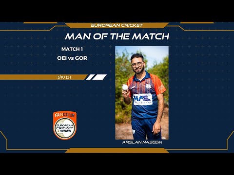 Arslam Naseem has the answers with the ball on opening day of FanCode ECS Portugal Cartaxo