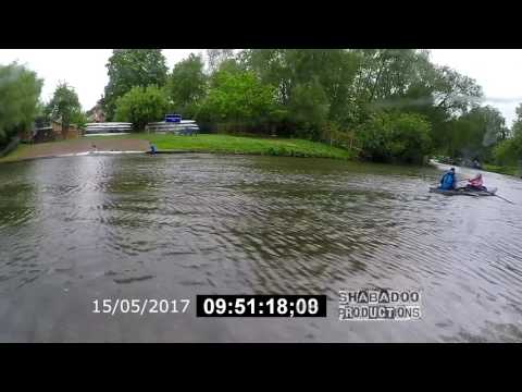 Cambridge Bad Rowers -  2 bails in 2 minutes