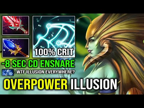 NEW Overpower Carry Naga +917 GPM Super Micro with -8 Sec CD Aghanim Ensnare Dota 2